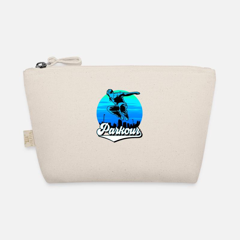 Parkour Freerunner Traceur Le Parcour parkourshirt - Bio-Täschchen - Natur