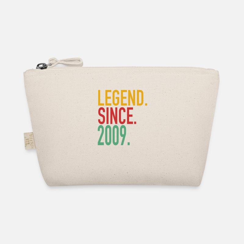 Legend since 2009 Gift 13th birthday Organic Pouch