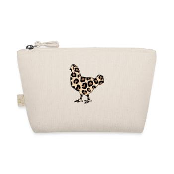 chickens chicken life gender-chicken in leopard look - Organic Pouch - nature - Front