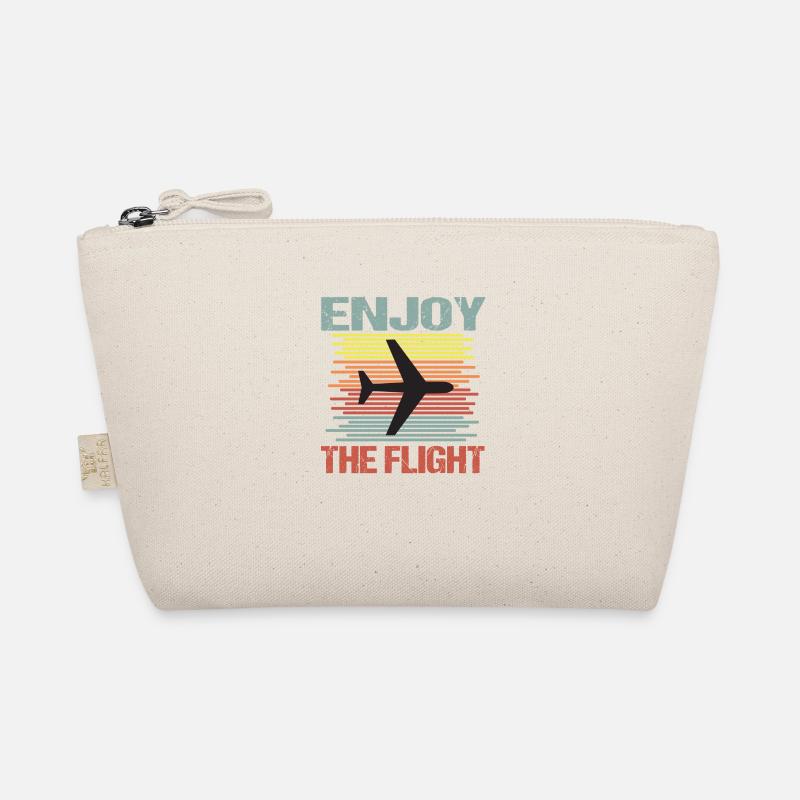 Enjoy the Flight Flugzeug Urlaub Bio-Täschchen