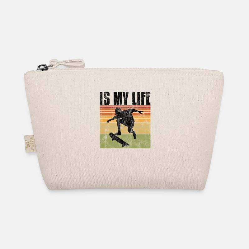 Le skate est ma vie Skateboard Skateboard Cadeau de skateboard Trousse biologique