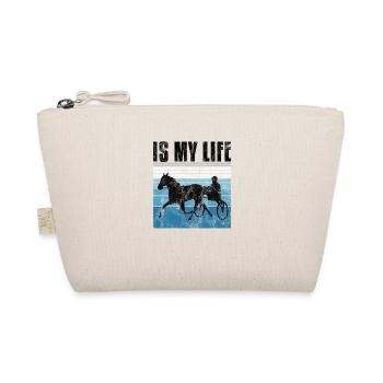 Ma vie est-elle Trabreiter Trabrennen Trabreiten Retro - Trousse biologique - nature - Devant
