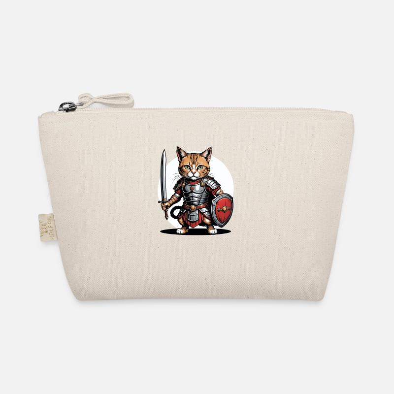 Cat Römischer Krieger Katze Geschenk Bio-Täschchen