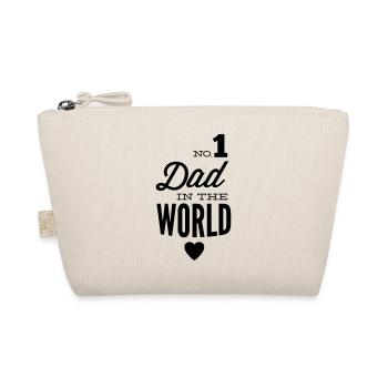 no1 dad of the world - Bio-Täschchen - Natur - Vorne