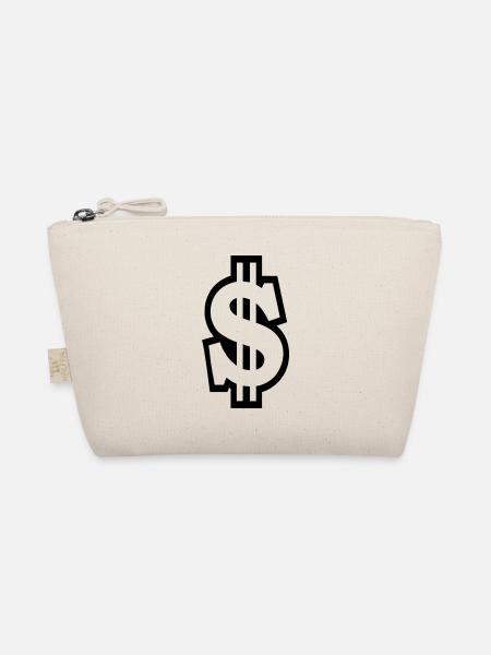 Dollar - Bio-Täschchen - Natur - Vorne