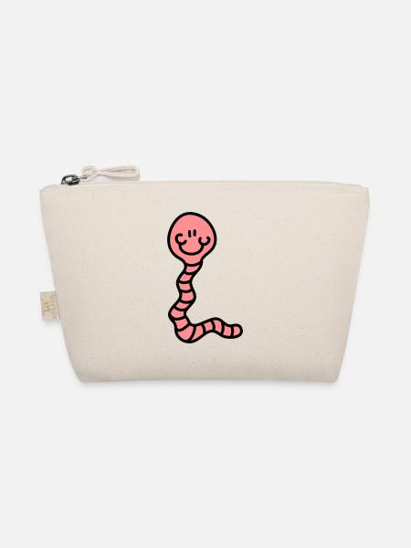 Worm - Organic Pouch - nature - Front