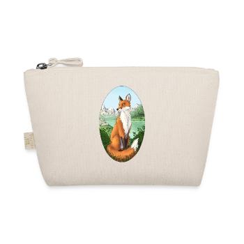 Fuchs in der Natur - Bio-Täschchen - Natur - Vorne
