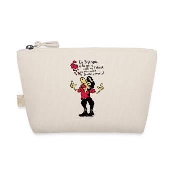 breton bouche ouverte alcool humour citation - Trousse biologique - nature - Devant