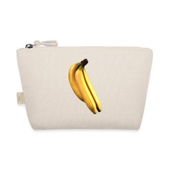 banana banana fruit veggie vegetables fruits87 - Organic Pouch - nature - Front