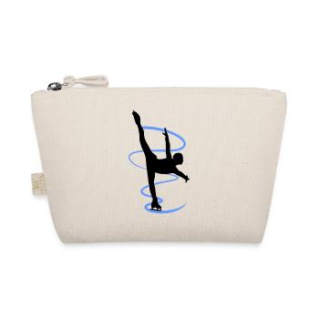 Figure skating Ice skating Ice dance figures - Organic Pouch - nature - Front