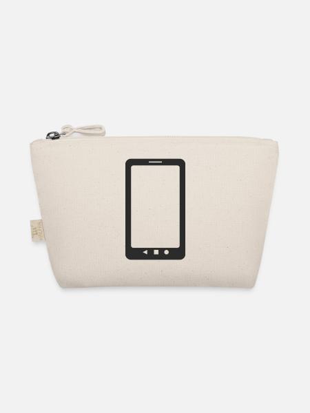 Handy! Geschenkidee Geschenk - Bio-Täschchen - Natur