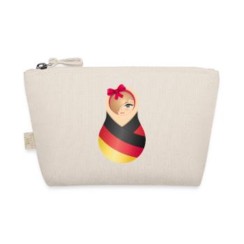 Matroschka Jule – Team Germany - Bio-Täschchen - Natur - Vorne