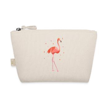 flamingo - Organic Pouch - nature - Front
