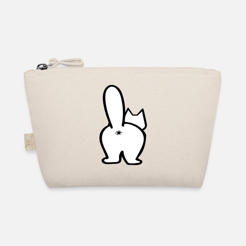 Chat par derrière. Sélection de couleurs libre - Trousse biologique - nature