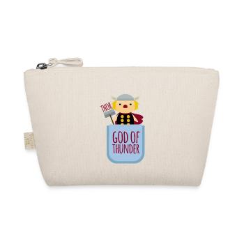 Thor Thunder dieu God of Thunder poitrine poche bébé - Trousse biologique - nature - Devant