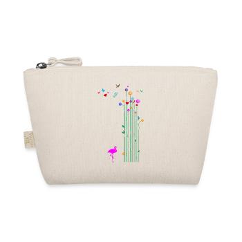 Fleur de flamant rose de printemps Papillon Saint-Valentin - Trousse biologique - nature - Devant