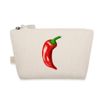 Red Chili Pepperoni Illustration 100000 Scoville - Organic Pouch - nature - Front