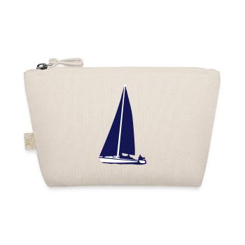 sailboat, sailing - Organic Pouch - nature - Front