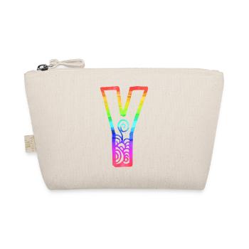 rainbow y - Organic Pouch - nature - Front
