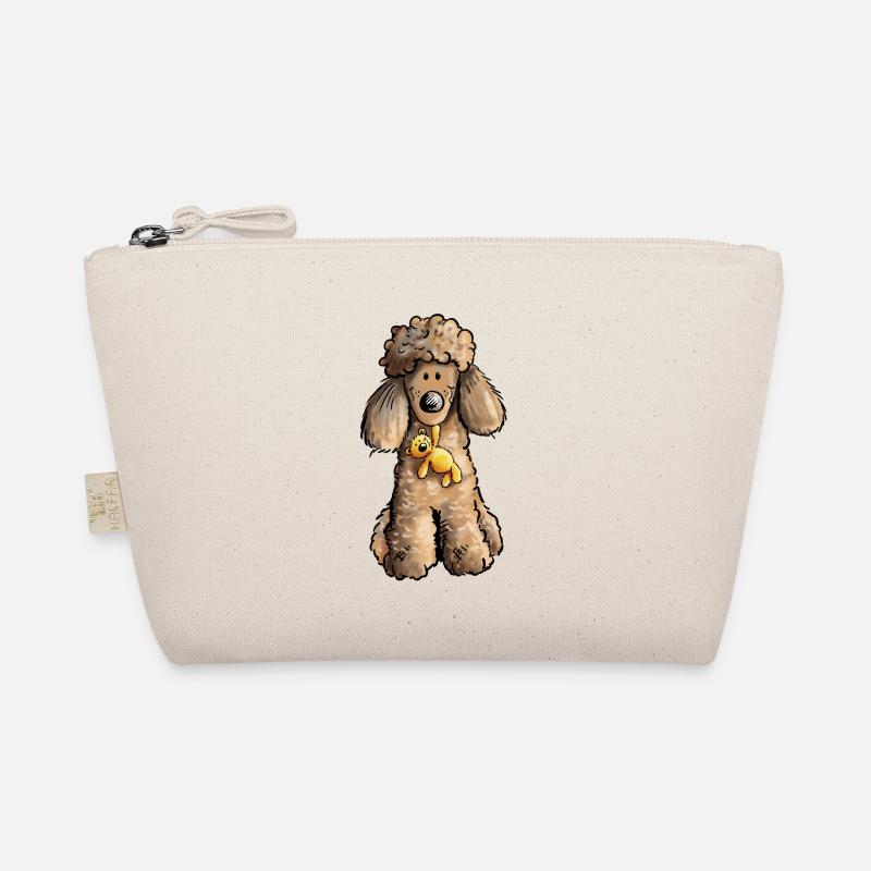 Pudel mit Teddy Bio-Täschchen