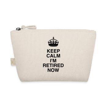 Retirement Retired Ruhestand Retraite Retraitée - Organic Pouch - nature - Front