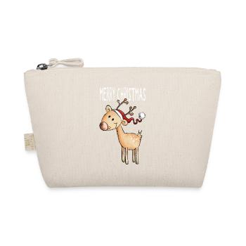 Merry Christmas Renne - Trousse biologique - nature - Devant