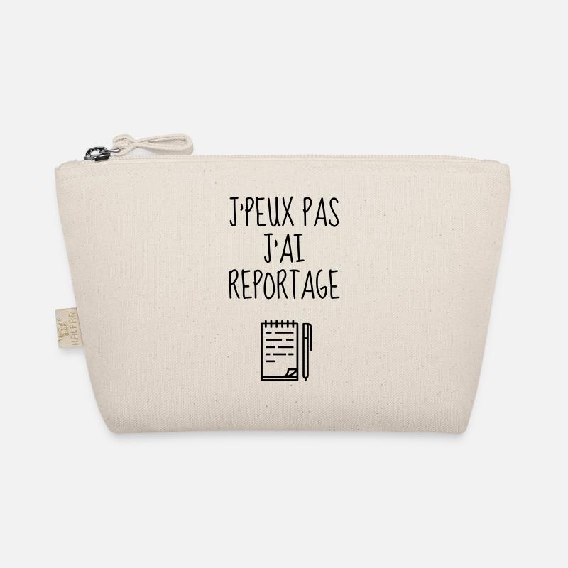 Journalist Journalism Journalismus Journaliste Organic Pouch