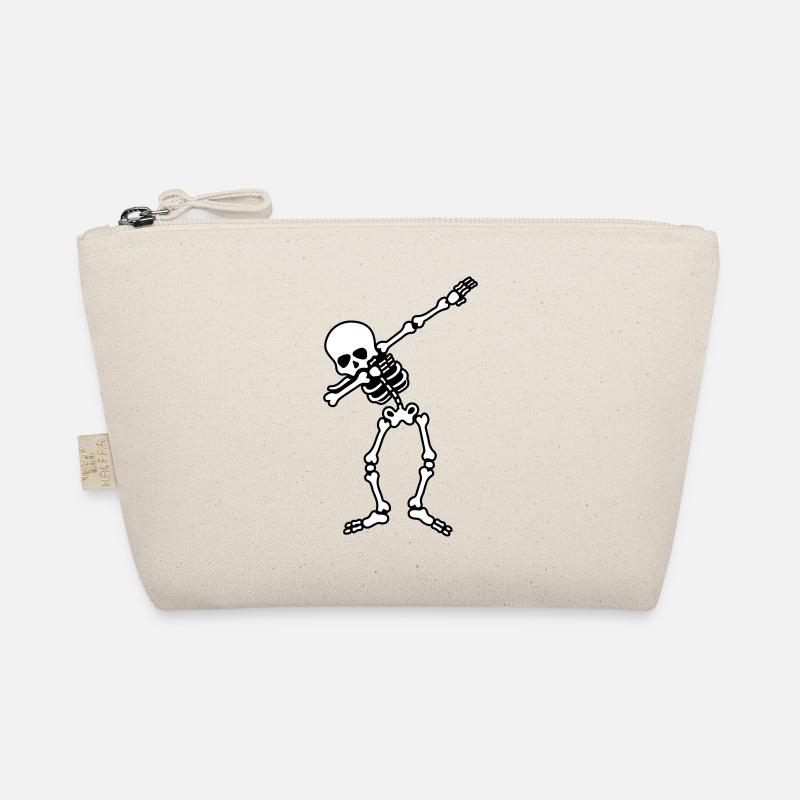 skull dabbing Bio-Täschchen