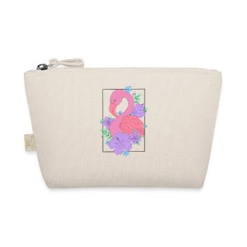 Flamingo Flower Flower - Organic Pouch - nature - Front