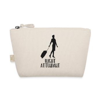 Stewardess Flight Attendant Steward Occupation - Organic Pouch - nature - Front