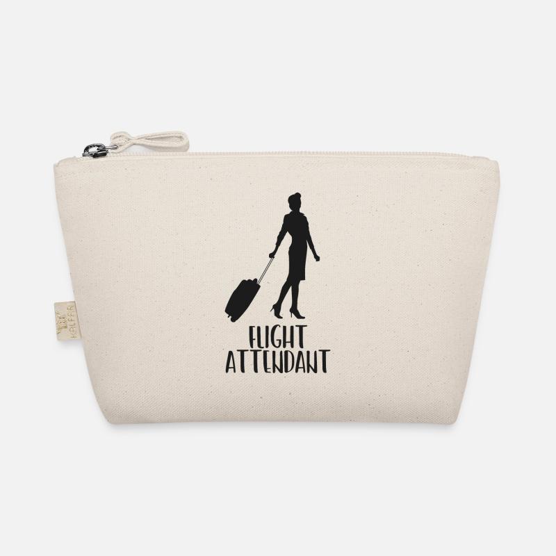 Stewardess Flight Attendant Steward Occupation Organic Pouch