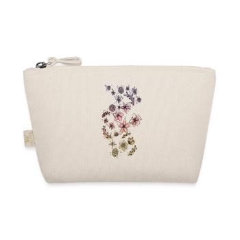 Flowers meadow colorful - Organic Pouch - nature - Front