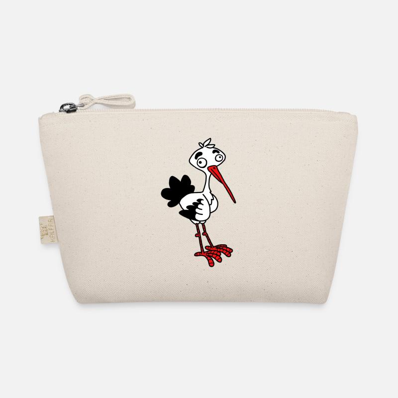 Stork by dodocomics Organic Pouch