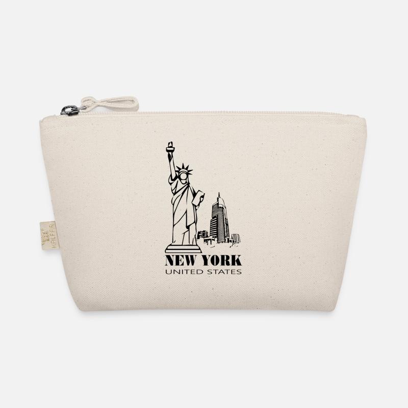 New York - Bio-Täschchen - Natur