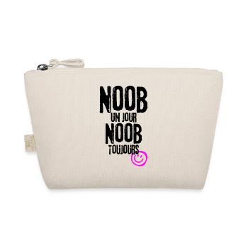Noob un jour noob toujours geek cadeau gamer noob - Trousse biologique - nature - Devant