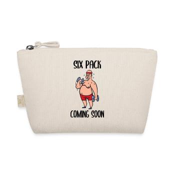 Drôles de phrases Haltère court Fitness - Trousse biologique - nature - Devant