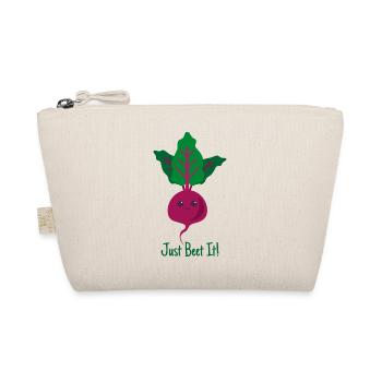 Just beet it gift plants Vegan saying - Organic Pouch - nature - Front
