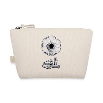 Bullet Turret Pattern - Organic Pouch - nature - Front