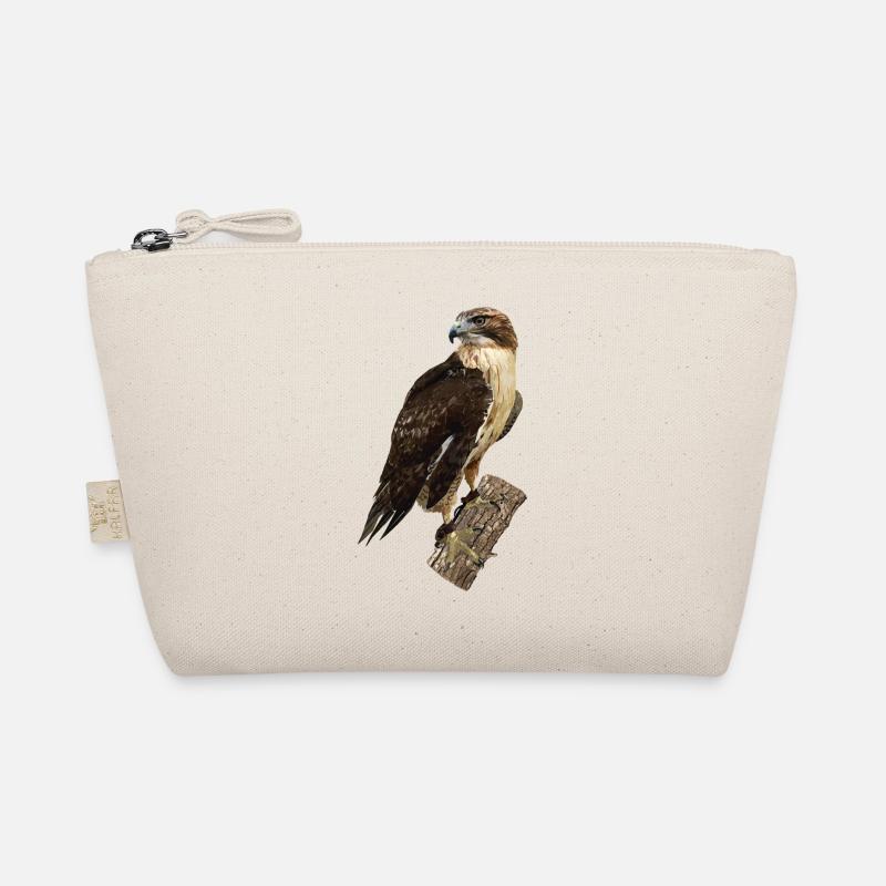Red-tailed sparrowhawk Organic Pouch