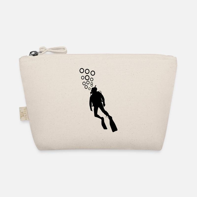Diving Dive Dive Organic Pouch