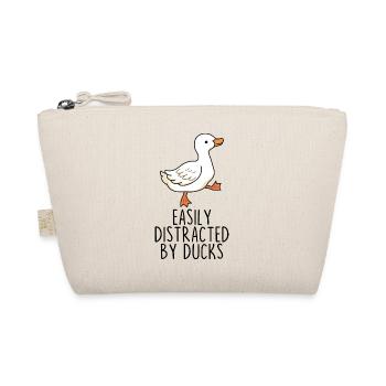 Easily Distracted by Ducks - Organic Pouch - nature - Front