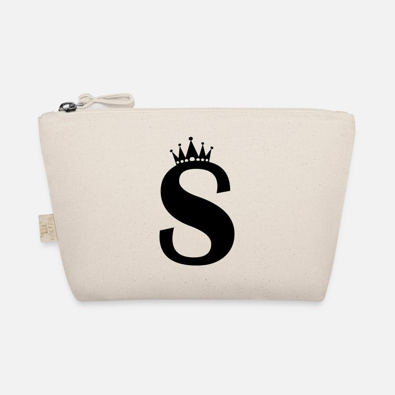 buchstabe S Krone Bio-Täschchen