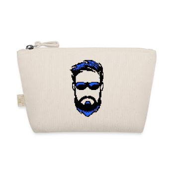 Beard Wearer Masculinity Beard Goat's Beard - Organic Pouch - nature - Front