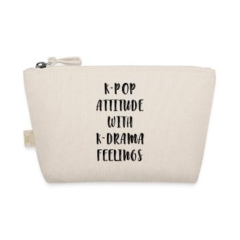 K-Pop K-Drama Kpop Kdrama Hallyu Corée du Sud - Trousse biologique - nature - Devant