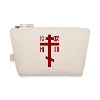 Croix chrétienne orthodoxe Jésus-Christ - Trousse biologique - nature - Devant