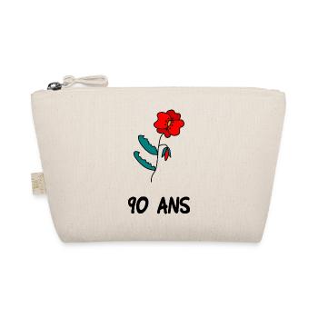 90 ANS. 90e ANNIVERSAIRE. ANNIVERSAIRE 90 ANS - Trousse biologique - nature - Devant