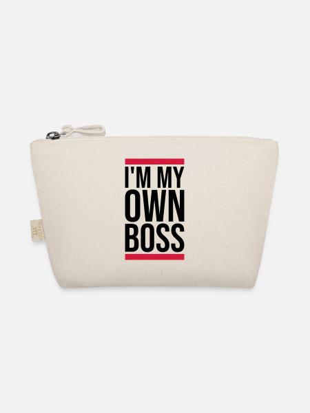 My Own Boss - Bio-Täschchen - Natur - Vorne