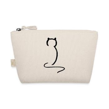 Katze - Bio-Täschchen - Natur - Vorne