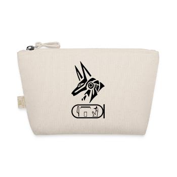 God Anubis (black) - Organic Pouch - nature - Front