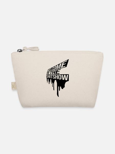 Welcome Shitshow Drops - Organic Pouch - nature - Front